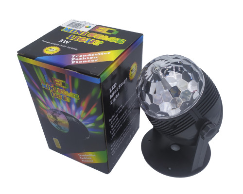 Лампа, що обертається на підставці RGB RHD-208 (RD-5036)