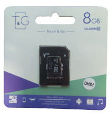 Карта пам'яті micro SDHC 8GB Kingston (class 10) (UHS-1) (БЕЗ адаптера)