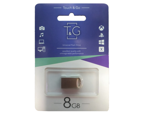 Флеш накопичувач USB 8GB T&G 105 (метал)