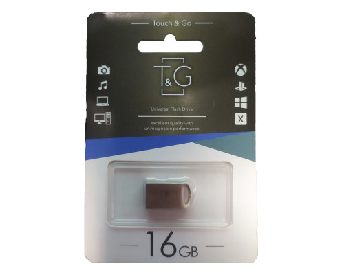 Флеш накопичувач USB 16GB T&G 105 (метал)