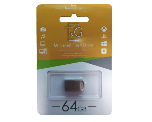 Флеш накопичувач USB 128GB T&G 106-128G3 (метал) (3.0)