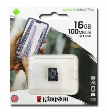Карта пам'яті micro SDHC 16GB Kingston (class 10) (UHS-3) (БЕЗ АДАПТЕРА)