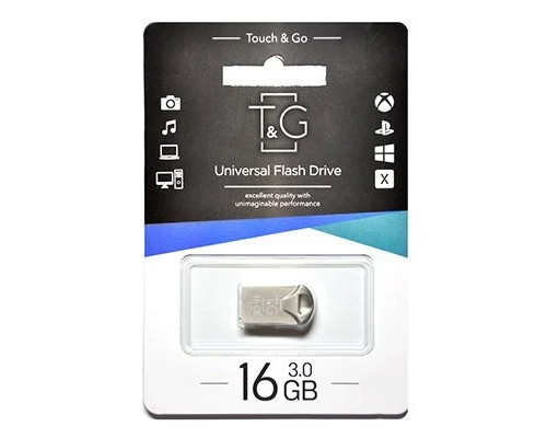 Флеш накопичувач USB 16GB T&G 106 (метал) (3.0)