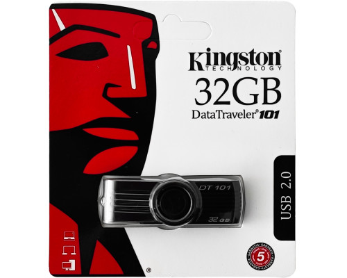 Флеш накопичувач USB 32Gb Kingston DT101