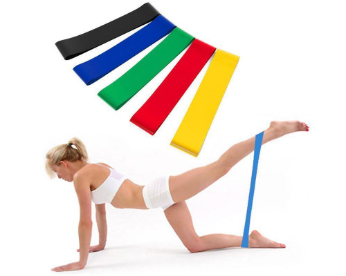 Фітнес гумки Fitness rubber bands (коробка + чохол) (M-123) (WN-16)