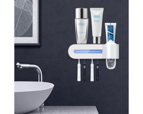 Диспенсер для зубної пасти та щіток ZSW-YO1 TOOTHBRUSH STERILIZER (WN-06)