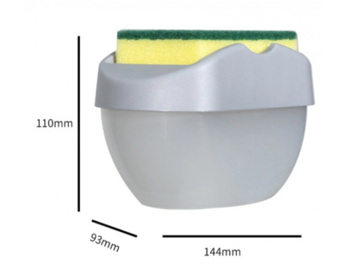 Диспенсер для миючого засобу SOAP PUMP SPONGE CADDY (WN-08)