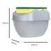 Диспенсер для миючого засобу SOAP PUMP SPONGE CADDY (WN-08)