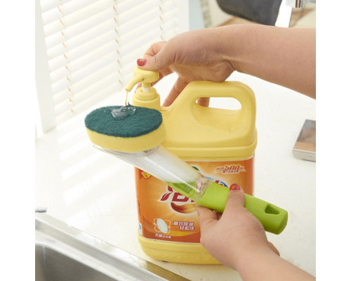 Щітка багатофункціональна з дозатором для чищення посуду DMZ-8890 AUTOMATIC LIQUID CLEANING BRUSH (WN-19)