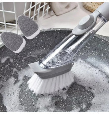 Багатофункціональна щітка з дозатором для чищення посуду CLEANER BRUSH (WN-24)