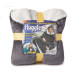 Толстовка з капюшоном Худі Huggle Hoodie ultra plush blanket hoodie (M-118) (5 шт червоні, 1 шт синя)