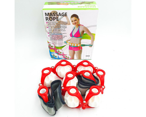 Масажер-стрічка роликовий Massage Rope (WN-18)