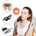 Масажер роликовий для всього тіла з підігрівом Shiatsu Massager of Neck Kneading (TM-007) (MA202304-87) (LY-3)