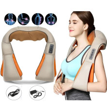 Масажер роликовий для всього тіла з підігрівом Shiatsu Massager of Neck Kneading (TM-007) (MA202304-87) (LY-3)