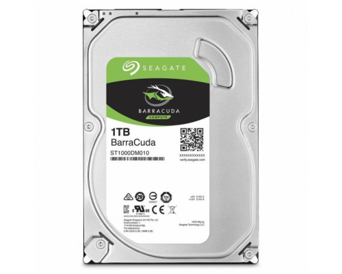 Жорсткий диск внутрішній 1TB SEAGATE HDD 3.5" SATA 3.0 7200RPM BarraCuda (ST1000DM010)