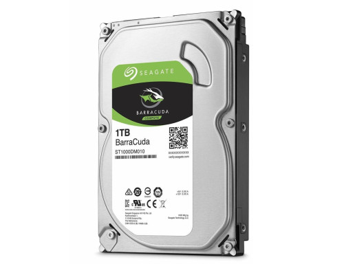 Жорсткий диск внутрішній 1TB SEAGATE HDD 3.5" SATA 3.0 7200RPM BarraCuda (ST1000DM010)