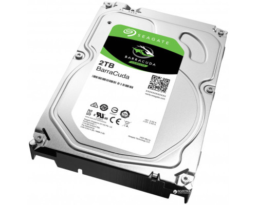 Жорсткий диск внутрішній 2TB SEAGATE HDD 3.5" SATA 3.0 7200RPM BarraСuda (ST2000DM008)