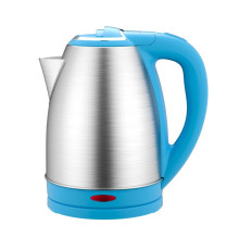 Електричний чайник Goldteller MG-02 BLUE (метал) (220V, 50HZ 1500W, 1.8L)