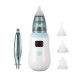 Аспіратор дитячий акумуляторний 2-в-1 BABY NOSE з LED-дисплеєм та регулятором потужності (MA-20)