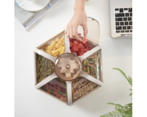 Органайзер для солодощів Combination Fruit Plate 1 ярус/7 відсіків великий (WO-26)
