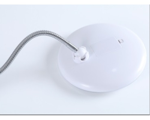 Дзеркало з LED підсвічуванням кругле Flexible (присоска, гнучкий тримач, 10Х, 360, 7") (WO-30)
