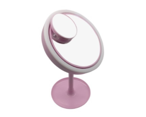 Дзеркало з LED підсвічуванням кругле LED FAN MIRROR (7,9", вентилятор, 5X) (W0-31)