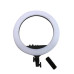 Кільцева LED лампа RL-18 II 55W (USB) (WiFi-пульт) (45см) (3 кріплення) (сумка)