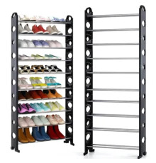 Полиця для взуття Shoe rack (10 полиць, 30 пар) (25Wх7.9"Dх60.6H) 8060