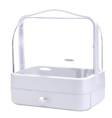 Органайзер для косметики 2 секції (білий) YM206 Single Drawer