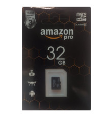 Карта пам'яті micro SDHC 32GB Amazon pro (class 10) (БЕЗ АДАПТЕРА)