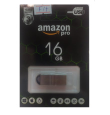 Флеш накопичувач USB 16Gb Amazon pro FIT (метал)