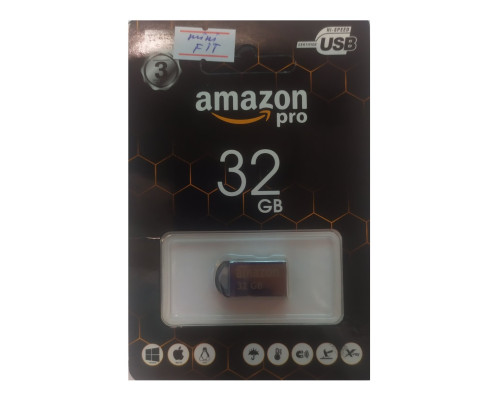 Флеш накопичувач USB 32Gb Amazon pro miniFIT (метал)