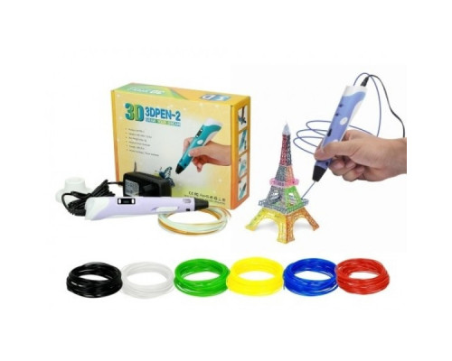 Ручка 3D з екраном 3DPEN-3 (пластик – PLA високої t°)