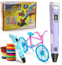 Ручка 3D з екраном 3DPEN-3 (пластик – PLA високої t°)