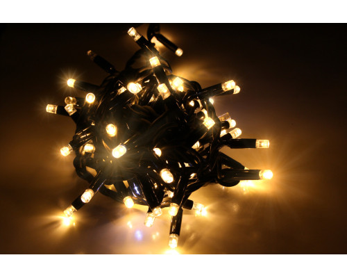 Гірлянда RD-7065 300LED ВУЛИЦЯ Дрот-Чорний Колір ламп-Теплий