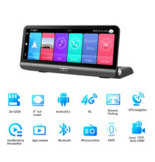 Автореєстратор Android 8" inch touch screen, Android 8.1, 2GB+32GB 4G
