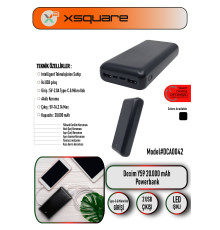 Power Bank 20000 mAh Dexim X2 DCA0042 (Y59)