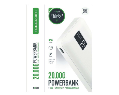 Power Bank 20000 mAh TX23