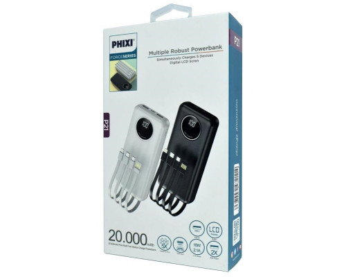 Power Bank 20000 mAh PHIXI P21