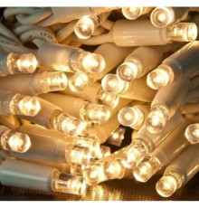 Гірлянда RD-7050 100LED ВУЛИЦЯ Провід-Білий, Колір ламп-Тепла