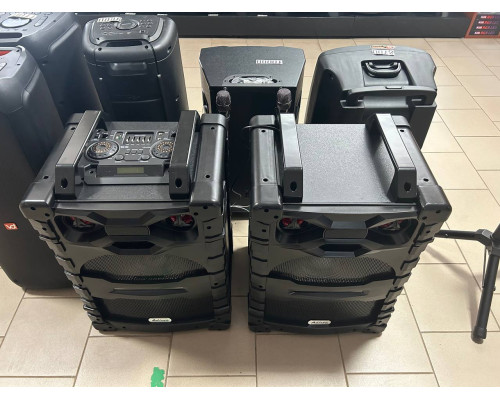 Комплект потужної акустики UF-1531-DT 400W (USB/Bluetooth) 