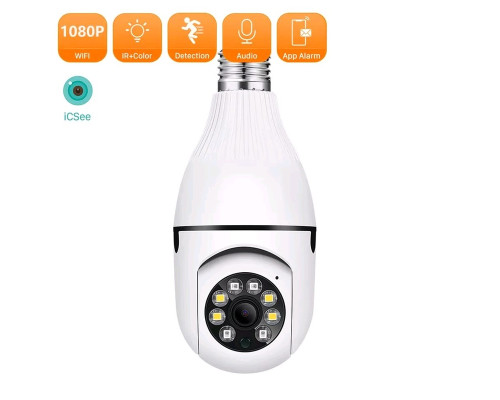 Камера відеоспостереження в патрон (Bulb Camera ICSEE 2MP FHD)