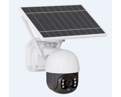 Камера відеоспостереження PTZ вулична з сонячною панеллю (SOLAR LOW POWER CAMERA TQ1-X30-WIFI (ICSEE 3MP))