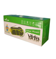 Ліхтар CL-823 PowerBank, радіо із сонячною зарядкою