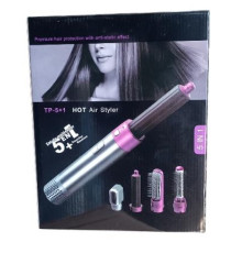 Фен гребінець HOT Air Styler TP-5в1 (W38)