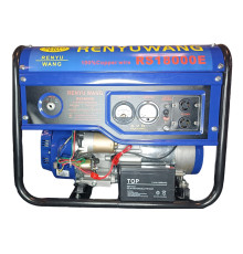 Генератор бензиновий Renyuwang RS18000E (3,2-3,5KW) (AVR) (Електростартер) (Бак-15л) (Ніжки)