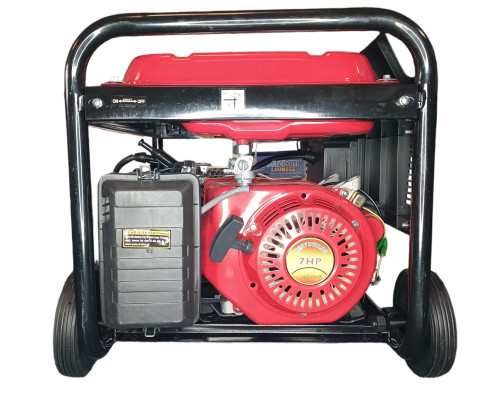 Генератор бензиновий Renyuwang ABC 3700 (3,5-3,8KW) (AVR) (Електростартер) (Бак-15л) (Коліса/ручки)