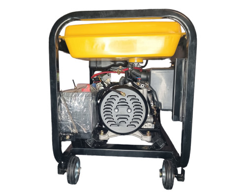 Генератор дизельний Kingman Diesel KM4000LHE (3,5-4KVA) (AVR) (Електростартер) (Бак-13,5л) (Коліса/ручки)