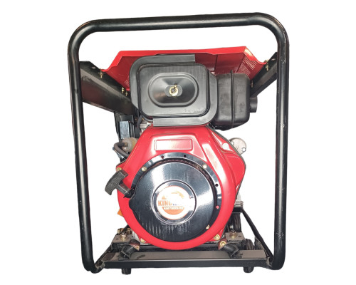 Генератор дизельний Kingman Diesel KM7000LHE (7-7,5KVA) (AVR) (Електростартер) (Бак-13,5л) (Коліса/ручки)