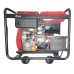 Генератор дизельний Kingman Diesel KM7000LHE (7-7,5KVA) (AVR) (Електростартер) (Бак-13,5л) (Коліса/ручки)